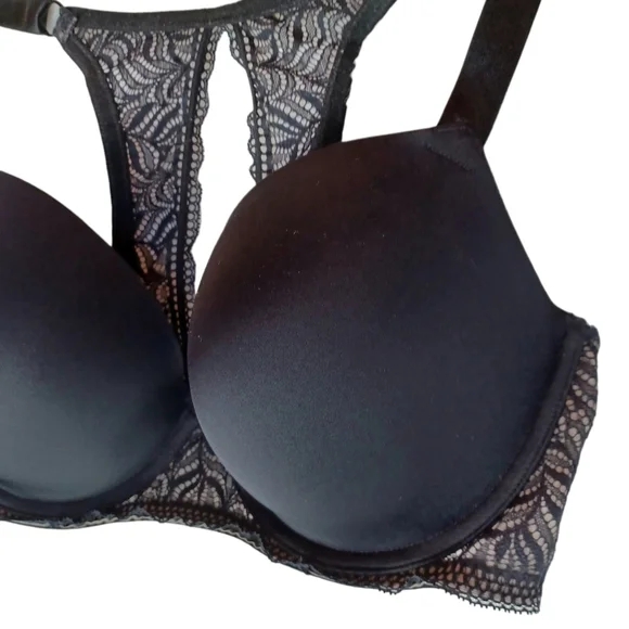 🍀HP🍀Paramour Size 38D Carolina Seamless Plunge Racerback Bra - Picture 4 of 10